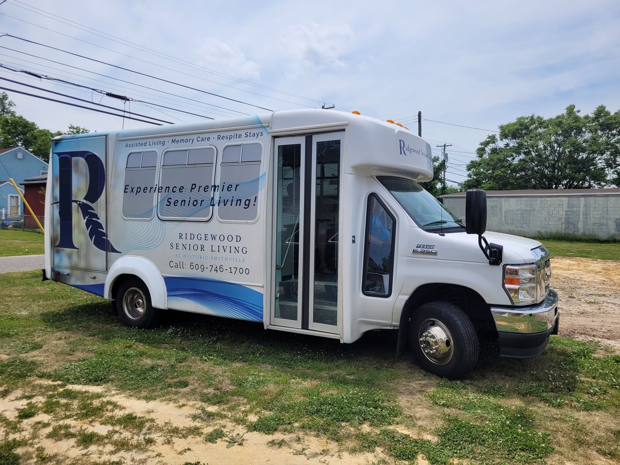 Community sponsor vehicle at a Cape Atlantic Model Railroad Club event location